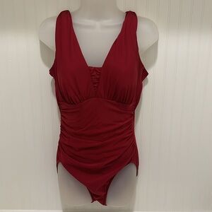 Lands End One Piece Swim Suit